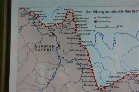 In bayern führt der raetische limes rund 117 km über land. Der obergermanisch-raetische Limes: 1. Tag - Von Rödgen ...