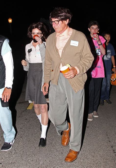 May the fork be with you: Harrison Ford i Calista Flockhart świętują Halloween ...