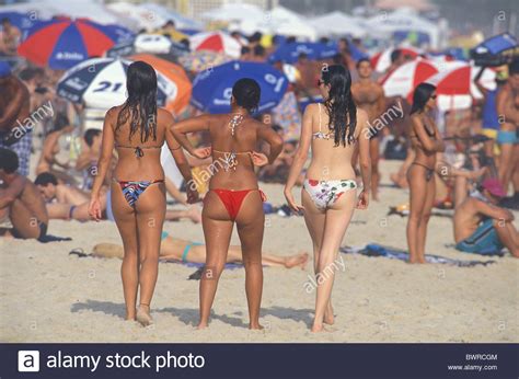 Lack of sanitation means that public space becomes defined by rubbish and open sewage. Brazil South America Rio de Janeiro Carioca Girls Ipanema ...