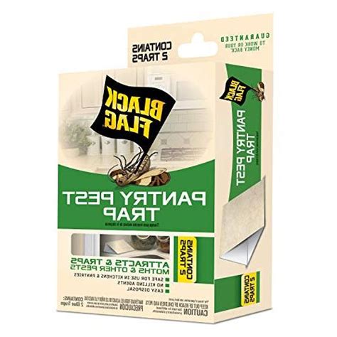 How to deal with pantry pests. Black Flag Pantry Pest Trap, 2-Count, 12-Pack