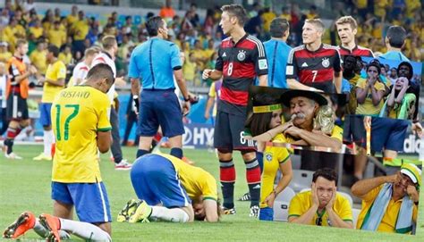 Brasileños lloran la derrota de su selección ante alemania / brasil vs alemania 2014 08 julio 2014 brasileños lloran la derrota de. Alemania 7-1 Brasil: Mundial Brasil 2014 y la goleada más ...