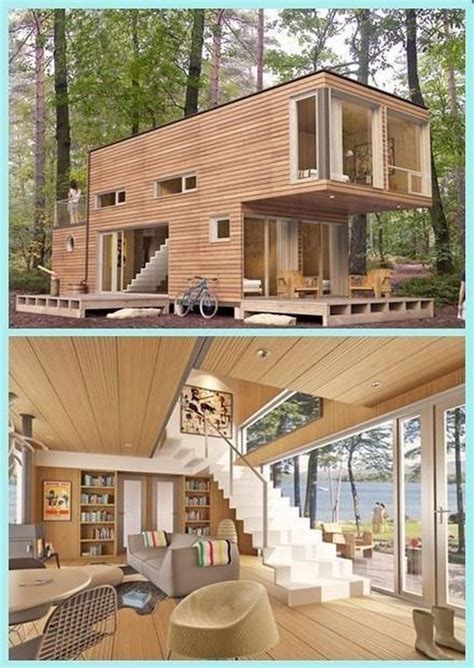 Made of two shipping containers and other materials, this house covers 1,517 sq. Pin by April Lake on DIY | Container house design ...