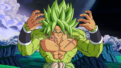 He can't enter his legendary super saiyan form, relying only on his normal super saiyan form. DRAGON BALL SUPER - Broly ssj4 Full power(Manga)