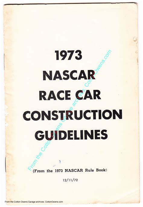 When nascar returned to daytona that july, the engines on the cup series cars had been fitted with bobby allison puts a big hole in talladegas fence. Cotton Owens Garage : Scrapbook of Vintage Letters and ...