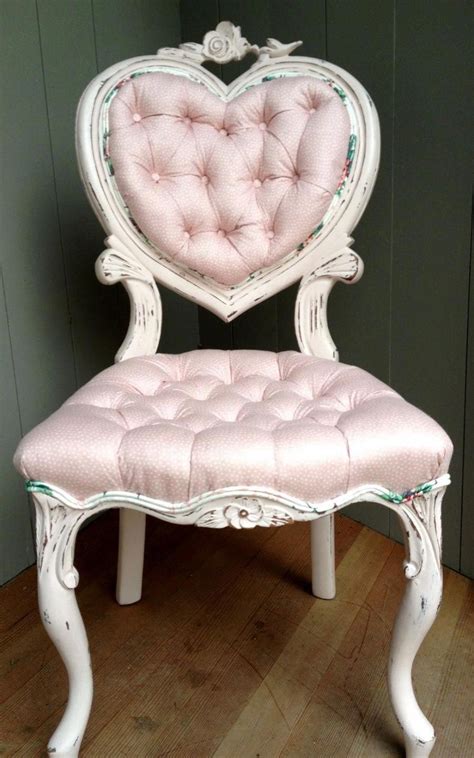 Atlantis armchair from the 1960s, produced in the silesian furniture factory in swiebodzin at the moment they are unique. Shabby Chic pretty in pink heart chair. I love their stuff ...