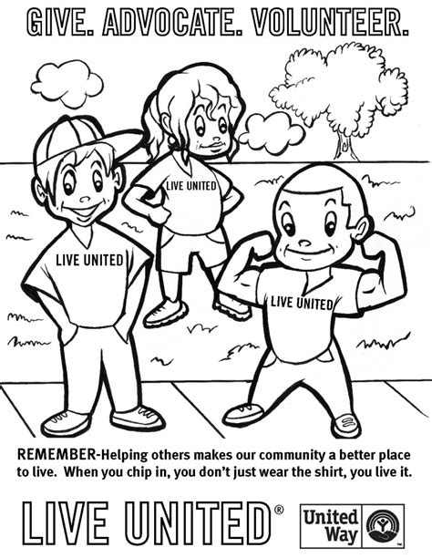 Purchased donations are always welcome if you prefer to contribute in that way. Coloring Contest - United Way of Highway 55