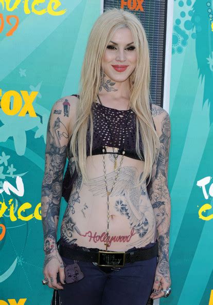 She has got numerous tattoos on her body. All About Fashion: Kat Von D Tattoos Designs