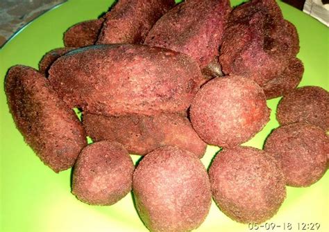 Begini cara membuat cilok goreng abon yang bisa kamu coba, bahan yang dibutuhkan: Resep Timus ubi ungu tepung sagu😘 oleh Puji Kaisa Maryam😘👶 - Cookpad
