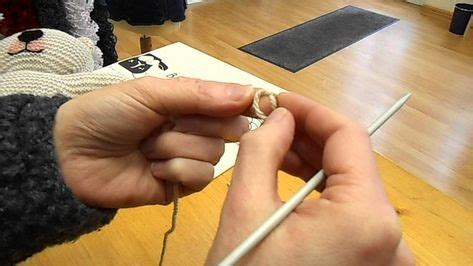 Long tail cast on with long tail cast on you make the foundation row and knit the first row at the same time. Casting On Using Thumb Method for Knitting. | Knitting ...