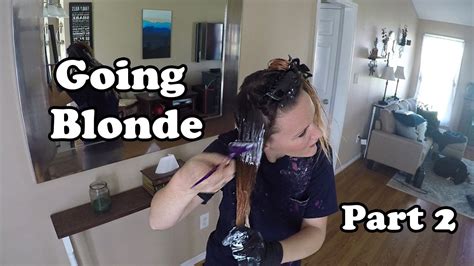 Dab the bleach on and do not rub it into your hair. DIY Hair!: Bleaching at Home pt 2 - YouTube