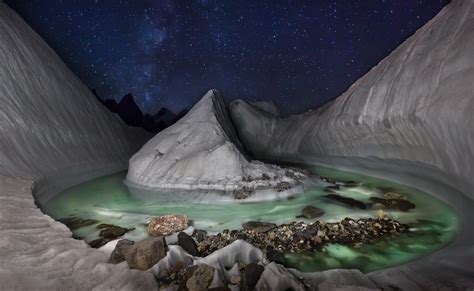 …feet (4,570 metres) on the godwin austen glacier, a tributary of the baltoro glacier. The Secret to Perfect Glacier Pics? Drone Scouts, of ...