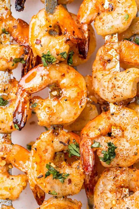 Add shrimp to bag with marinade; A simple grilled shrimp recipe with a delicious spicy ...