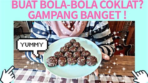 Resep cemilan terigu goreng enak dan praktis 2 butir telur 300 gr tepung terigu 7 gr garam/sesuai selera 6 gr fermipan 280 air. RESEP SIMPLE BOLA-BOLA COKLAT | IDE CEMILAN MURAH DAN ...