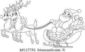 Kerstman slee #raamtekening door moon manufacture. Afbeeldingsresultaat voor tekening kerstman met arreslee ...