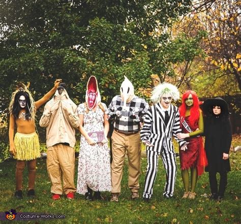 Their fandom also comes with a our characters upstairs, the shrunken head. Beetlejuice Family Costume | Mind Blowing DIY Costumes