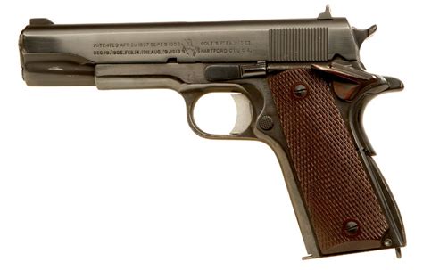 However, the military models were designed to in it's standard military form, produced with somewhat loose tolerances and fed military hardball ammo, the pistol is exceedingly reliable. Deactivated WWII Colt 1911A1 Pistol - Allied Deactivated Guns - Deactivated Guns