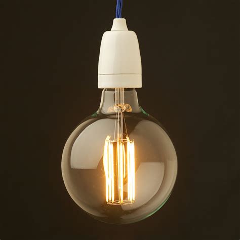 Discover prices, catalogues and new features. Edison style light bulb E27 white fine porcelain pendant