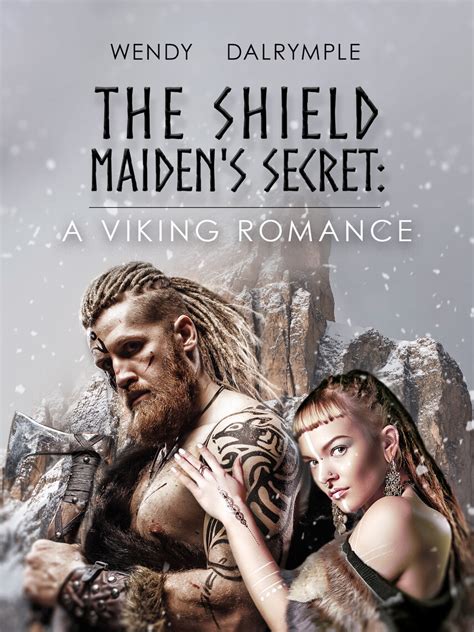 The shieldmaiden is glowing with a radiant aura, and is held aloft by golden wings. Read The Shield-Maiden's Secret Online by Wendy Dalrymple | Books