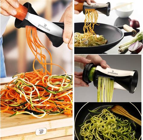 How to cook zucchini spiralizer. Spiral Slicer Vegetable Spiralizer Cutter to Create ...