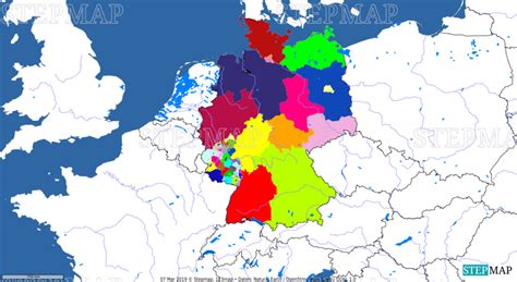 Einfach in die karte klicken. StepMap - Rheinland Pfalz - Landkarte für Deutschland