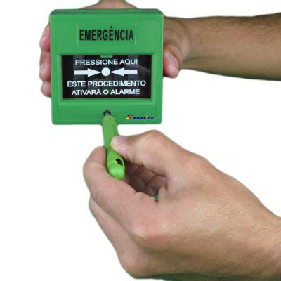 Em seguida ativem a opção acesso remoto. Acionador Manual / Botoeira Verde de Emergência com Saída ...