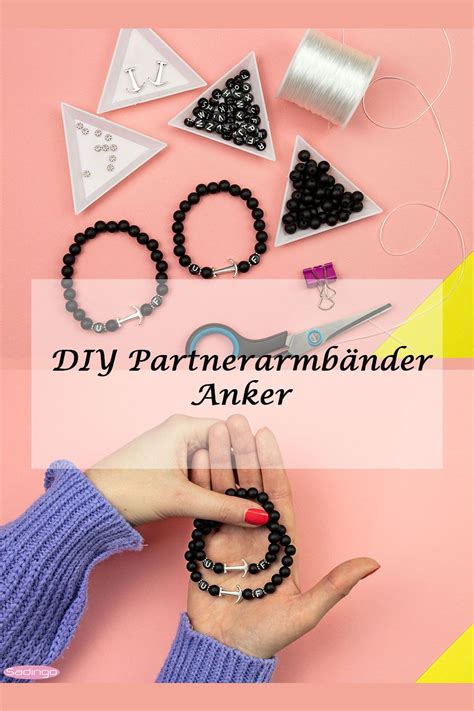 Anker armband are worn as everyday accessories, for special occasions, as well as for religious and spiritual reasons. Anker Partnerarmbänder basteln | Armband selber machen ...