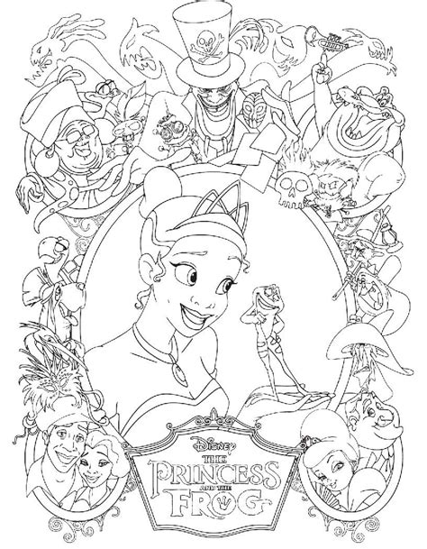 Princess and the frog free coloring pages to print bltidm. Princess Tiana Was Thrilled Always With Prince Frog ...