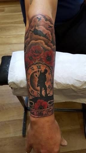 They shall grow not old, as we that are left grow old: Image result for lest we forget tattoo | Tribute tattoos ...