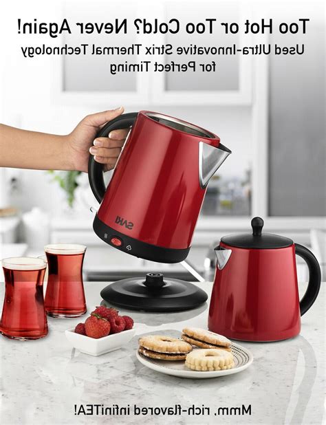 Test 30 different electric kettles and write reviews of the best. Tea Maker - 1.7 L,110 V Electric Kettle