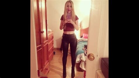 Watch jazy hot girlfriend video online on youporn.com. Teen Leather Leggings - The Else