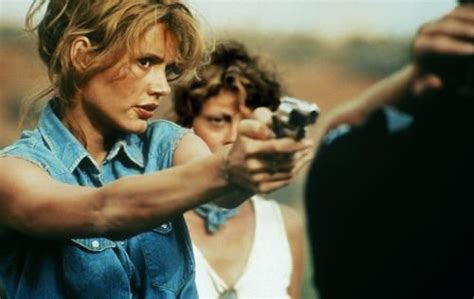 With susan sarandon in 1991's thelma & louise. Movie Icons Of The Day : Geena Davis and Susan Sarandon in ...