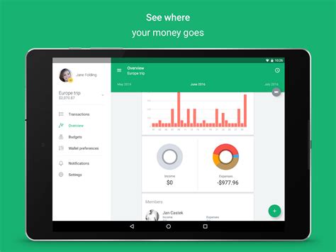 There are several apps currently available to help keep track of your finances, with tools for budgeting but also investing and managing your pension. Spendee - Budget & Money Tracker with Bank Sync - Android ...