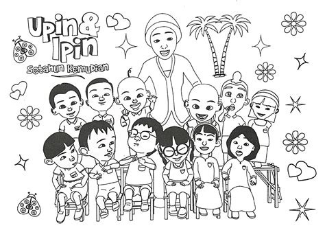 Gambar upin ipin di berbagai momen ini bisa menjadi inspirasi saat akan melakukan aktivitas menggambar atau mewarnai. Gambar Mewarnai Upin Ipin Untuk Anak PAUD dan TK