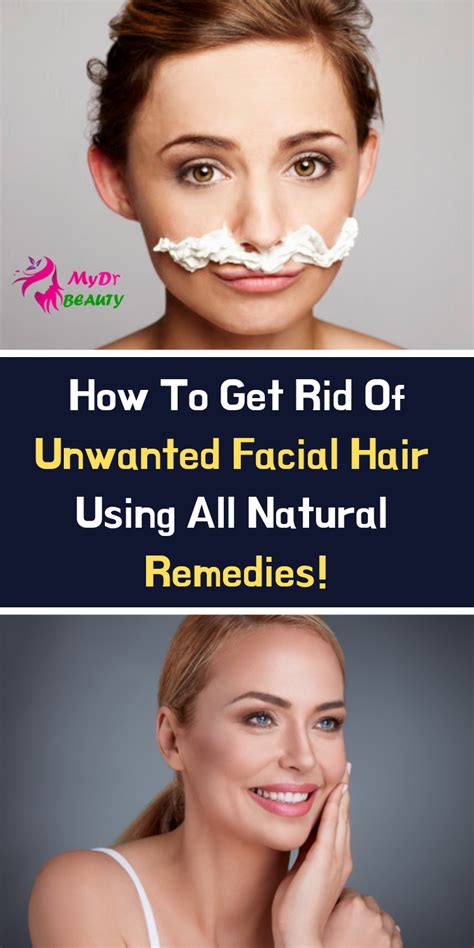 Unwanted facial hair can be an embarrassing concern for women, and can sometimes even cause distress and can make women lose their confidence. How To Get Rid Of Unwanted Facial Hair Using All Natural ...