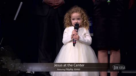 At the center of this conflict is a single figure, one whose significance transcends any particular part of this war. Jesus at the center of it all (4 yr old Hayley Jones ...