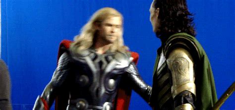 Please let me know if you know. thor and loki gif | Tumblr