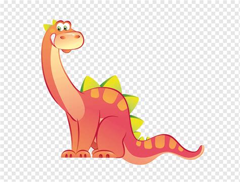 Aku akan memanggilnya dino saja. Gambar Dinosaurus Kartun Png