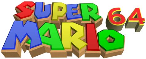 Super mario 64 is a 1996 platform game for the nintendo 64 and the first super mario game to feature 3d gameplay. Super Mario 64 | Logopedia | Fandom powered by Wikia