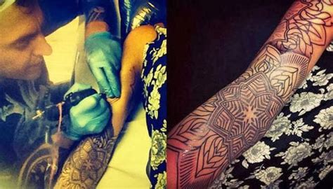 La hija de marcelo tinelli viajó hasta toulousse para encontrarse con un reconocido tatuador, guy le tatooer. MiTattoo - Fotos de Tatuajes: Tatuajes de Candelaria Tinelli