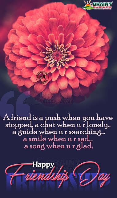 Let your bestie know how much she means to you with one of these heartfelt friendship quotes. Whats App Sharing Happy Friendship Day Greetings in English | BrainyTeluguQuotes.comTelugu ...