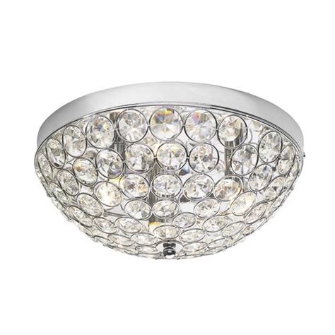 Whether you're looking for a low hanging chandelier, an intricately designed pendant lamp or a ceiling track of. Kyrie Crystal Flush Ceiling Light Kyr5350 | The Lighting ...