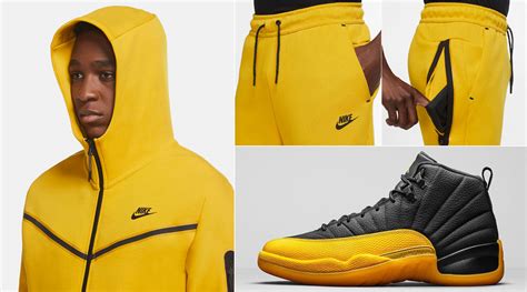 Kicksonfire shop & kicksonfire app: Jordan 12 University Gold Hoodie Pants Outfit | SneakerFits.com