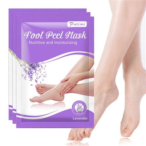 Tips for moisturized and smooth feet. Putimi 7pairs Lavender Exfoliating Foot Mask For Legs ...