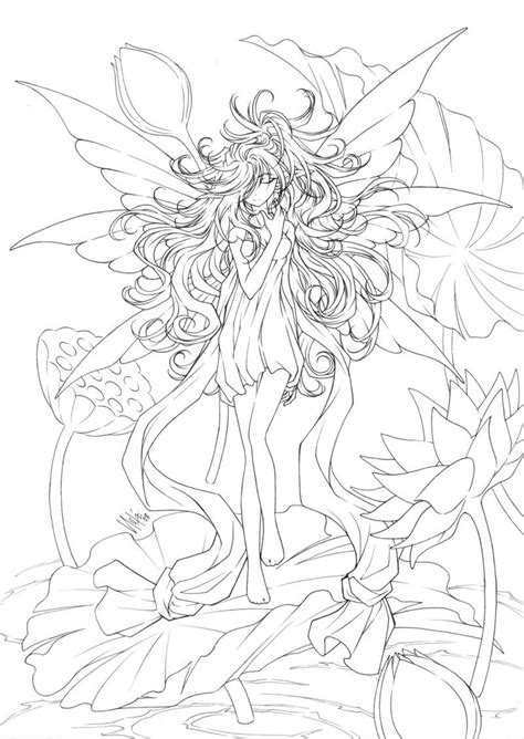 Drawn fairy tale chibi pencil and in color drawn fairy tale chibi. 13 Pics Of Cute Anime Fairies Coloring Pages - Anime Fairy ...