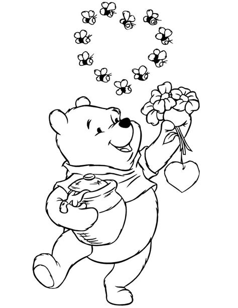 Winnie the pooh easter day painting egg coloring page. Jar Coloring Pages | Disney princess coloring pages ...