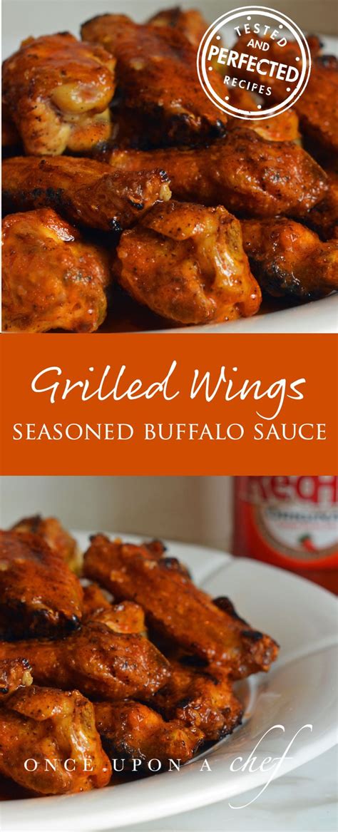 Vegetable oil, for oiling the frank's redhot original buffalo wings sauce, $14.99 on amazon. Grilled Chicken Wings with Seasoned Buffalo Sauce | Recipe ...