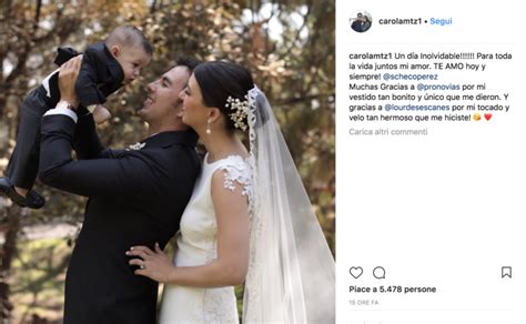 After years of a romantic relationship, the amazing couple shares their vows on june 3, 2018. F1 - Sergio Perez si sposa: il pilota a nozze con Carola ...