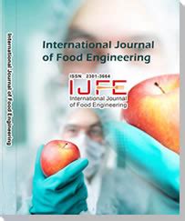 Therefore, the inclusion of a particular material or technology does not, of itself, guarantee that a paper is suitable for the journal. IJFE (International Journal of Food Engineering)