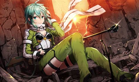 Sinon sword art online shino asada creativity. Sword Art Online II HD Wallpaper | Background Image ...