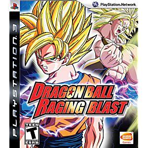 Raging blast kicked off a new series of fighting games set in the popular dragon ball universe. Dragon Ball: Raging Blast Playstation 3 Game